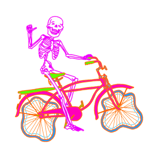 Skeleton Bicycle T-Shirt