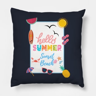 Wellcom summer Pillow