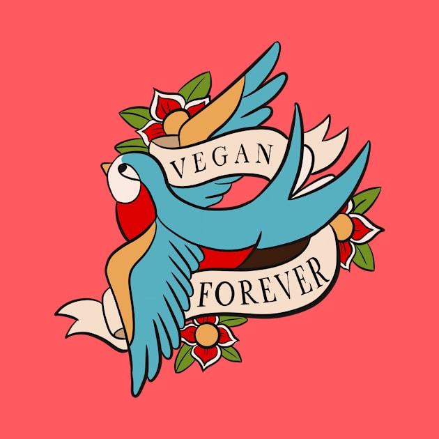 Vegan Forever by BubblegumGoat