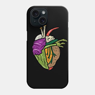 Anatomically Correct Heart From Vegetables Phone Case