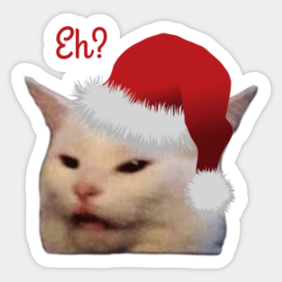 Smudge The Table Cat Meme Stickers Teepublic