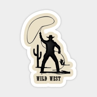 Western Era - Wild West Cowboy with Lasso 2 Magnet