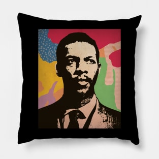 Vintage Poster - Ornette Coleman Style Pillow