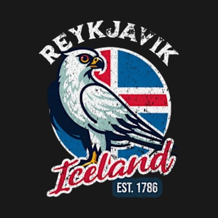 Gyrfalcon Reykjavik Iceland / Reykjavik T-Shirt