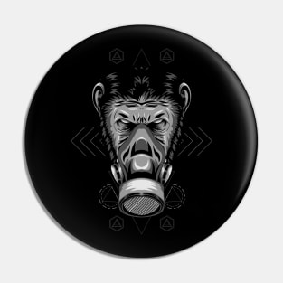 king monkey  mask Pin