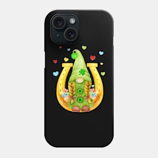 Gnome and Horseshoe Autism Patrick's Day Phone Case