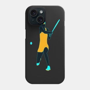 RETRO TENNIS PLAYER GIRL Phone Case