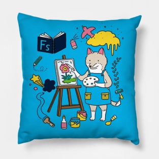 Fresco / Adobe MAX 2021 limited edition Pillow