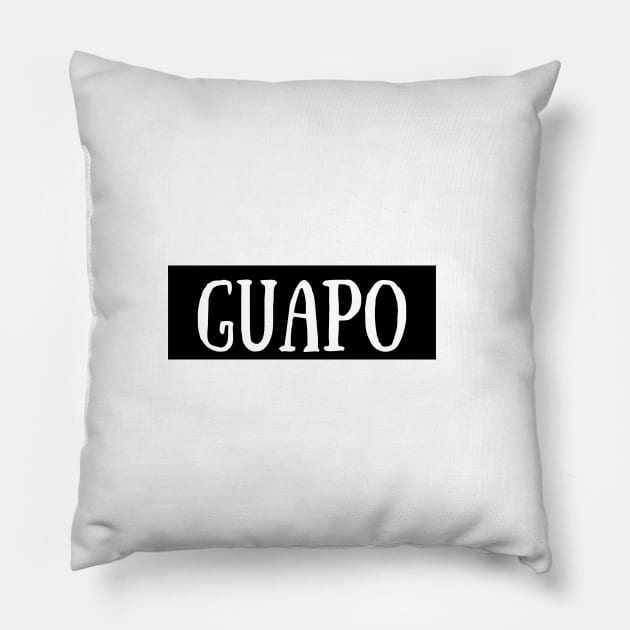 tagalog word - guapo Pillow by CatheBelan