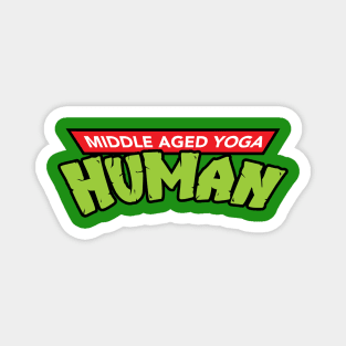 Middle Aged Yoga Human Magnet