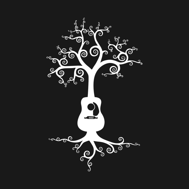 Guitar tree by Nekojeko