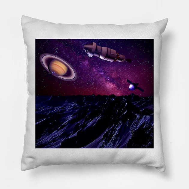 Orbit Pillow by Mihadom