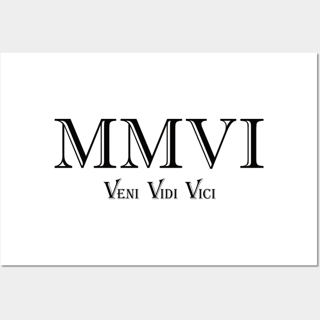 Veni vidi vici' Poster, picture, metal print, paint by Markus