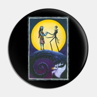 Jack And Sally Pin