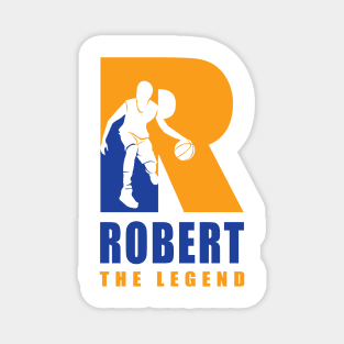 Robert Custom Player Basketball Your Name The Legend Magnet