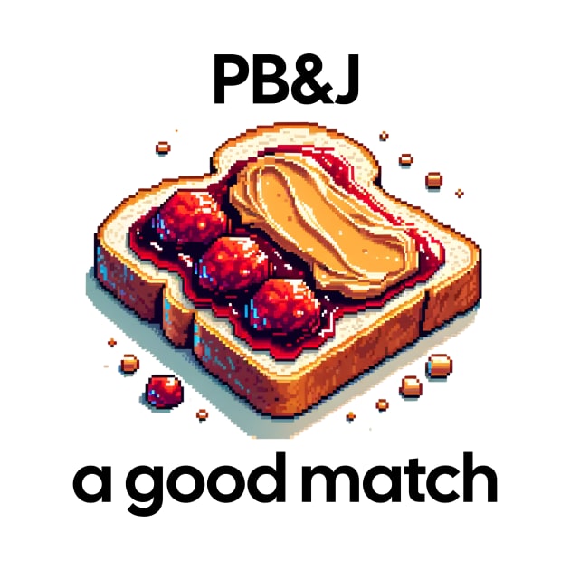 Peanut Butter And Jelly Toast Kawaii Breakfast Yummy Sandwich Vintage Yummy by Flowering Away