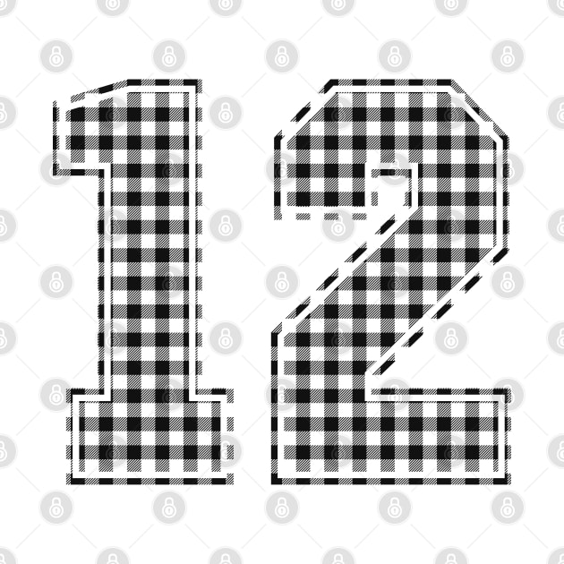 Plaid Number - 12 - Dark by tavare