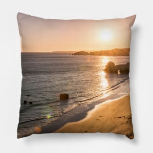 Praia da Rocha in Portimao, Algarve Pillow