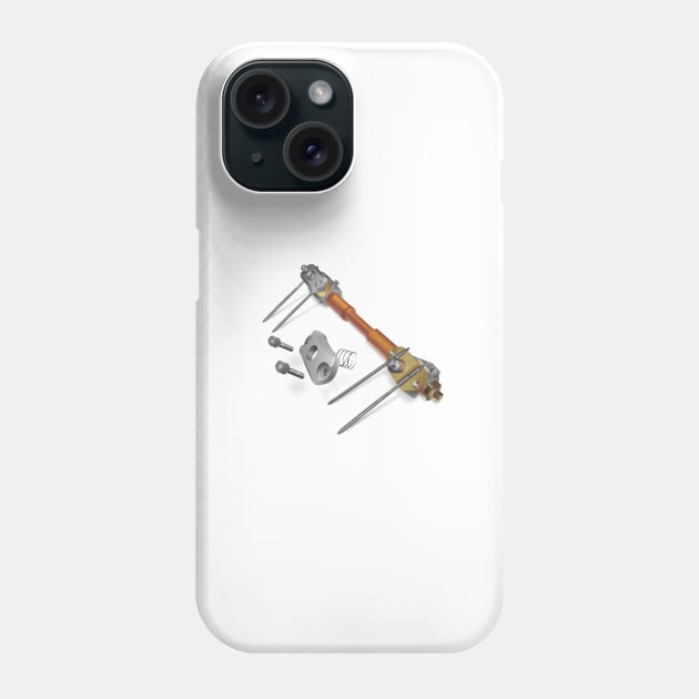 External Fixator Phone Case by emadamsinc