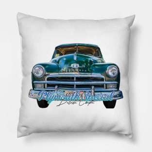 1950 Plymouth Special Deluxe Coupe Pillow