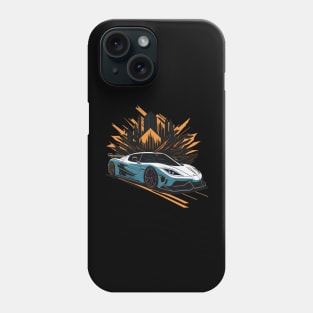 Koenigsegg cc Vintage Car Art Phone Case