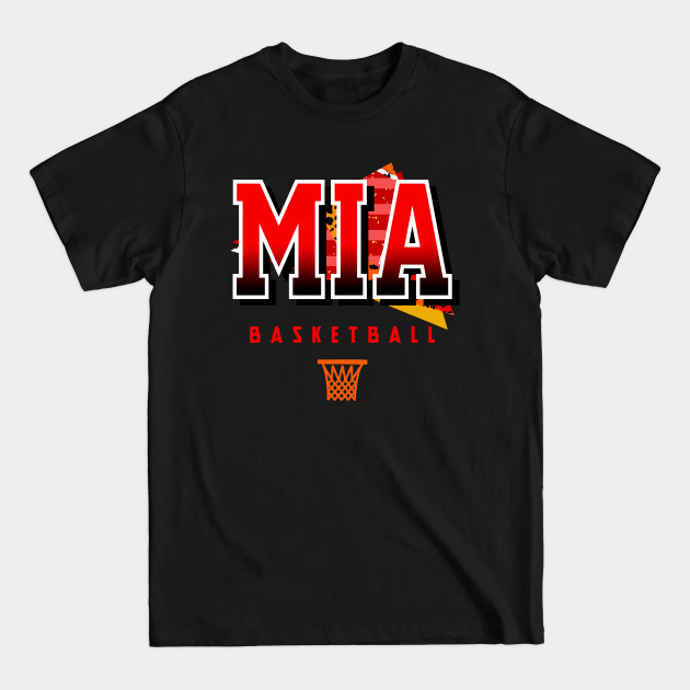 Disover Miami Basketball Retro Design - Miami Heat - T-Shirt