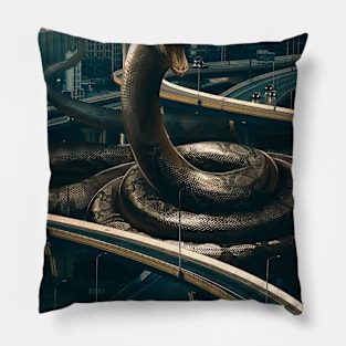 Snake Bridge Pillow