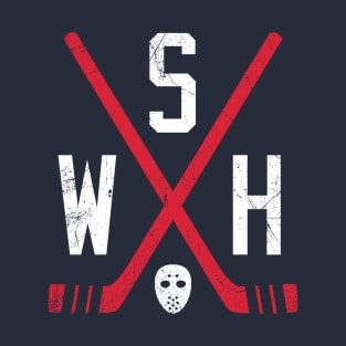 WSH Retro Sticks - Navy T-Shirt