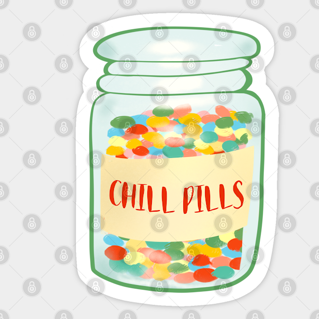 Bottle of chill pills