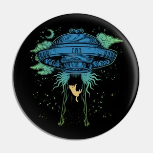 UFO Cat Pin