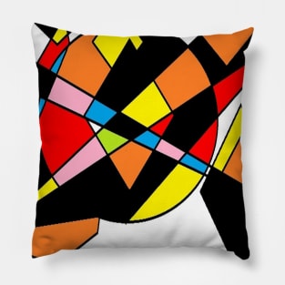 Geometric multicolor Pillow