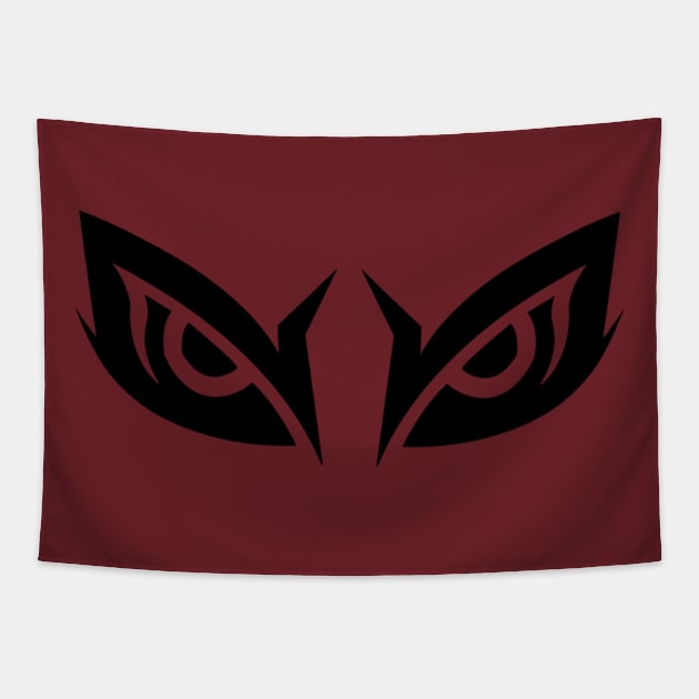 OWL EYES Tapestry by Mihajr