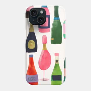 Bottles Pattern Painting Phone Case