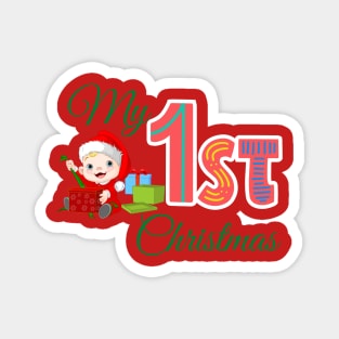 My first Christmas - Christmas is approaching Magnet