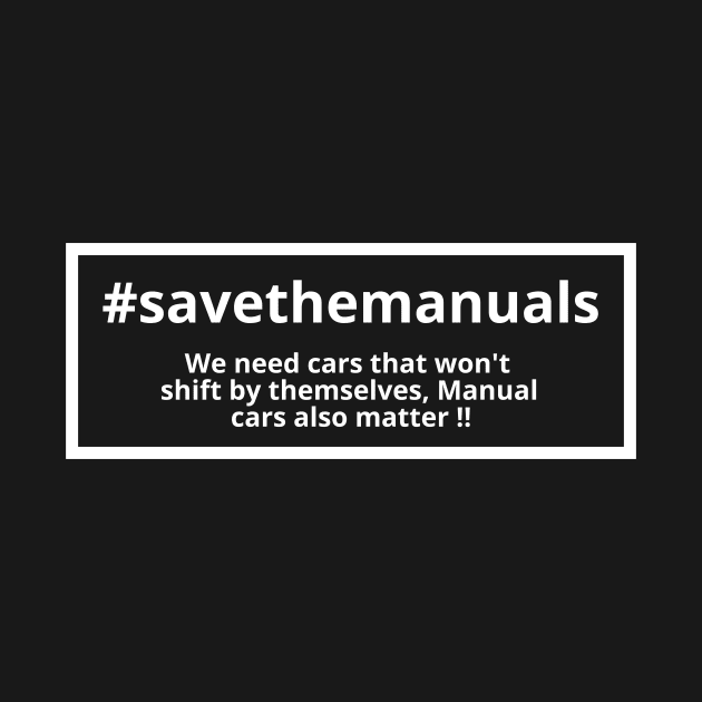 #Savethemanuals by MOTOSHIFT