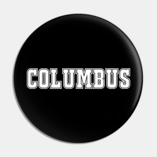 Columbus Pin