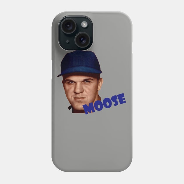 "Moose" Shirt Design Phone Case by Bleeding Yankee Blue