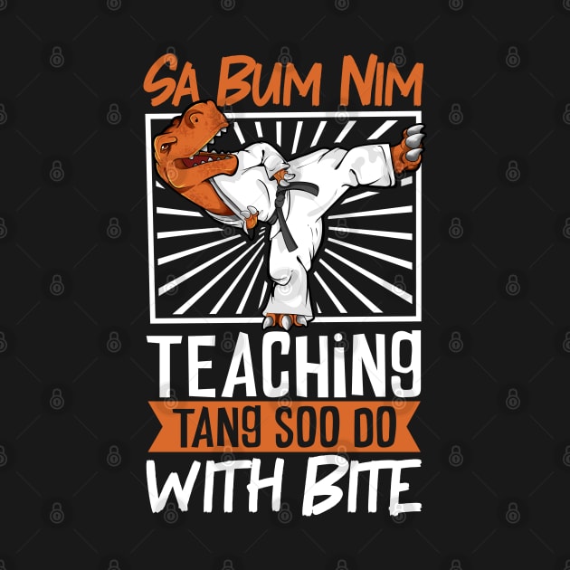 TREX - Sa Bum Nim - Tang Soo Do trainer by Modern Medieval Design