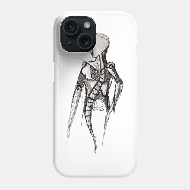 SPINE Abstract Phone Case by Ambient Abstract