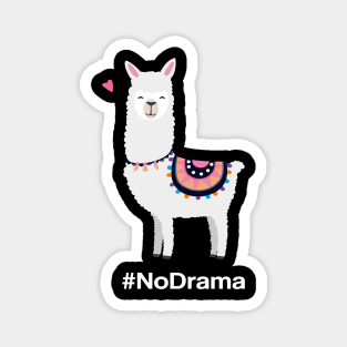 No Drama Llama Magnet