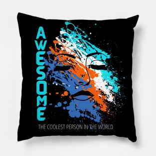 Awesome The Coolest Person In The World Pillow