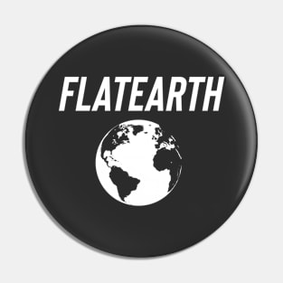 Flat Earth Pin