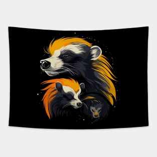 Honey Badger Fathers Day Tapestry