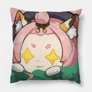 Cat Time [Genshin Impact] Pillow