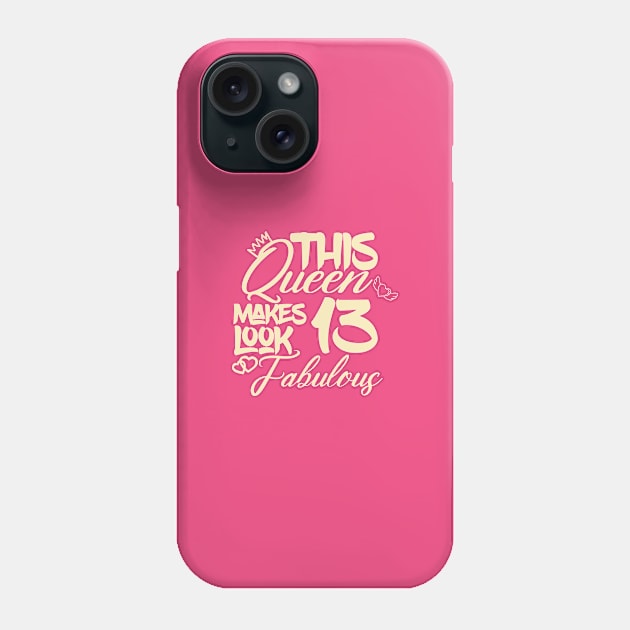 13th birthday Phone Case by Design stars 5