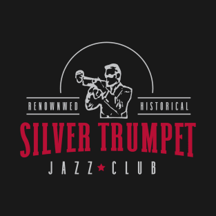 Silver Trumpet Vintage Jazz Club T-Shirt