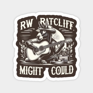 RW Ratcliff Might Could Merch Magnet