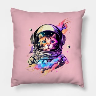 Astronaut cat Pillow