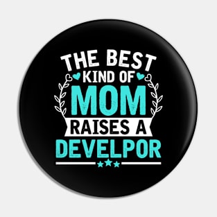 The Best Kind of Mom Raises a DEVELPOR Pin
