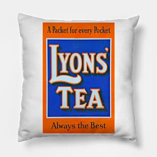 Lyons Tea Advert Pillow